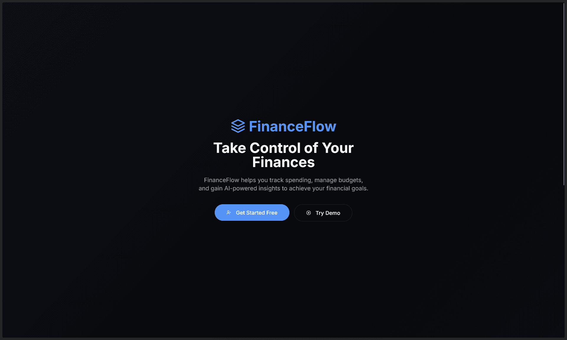 FinanceFlow screenshot