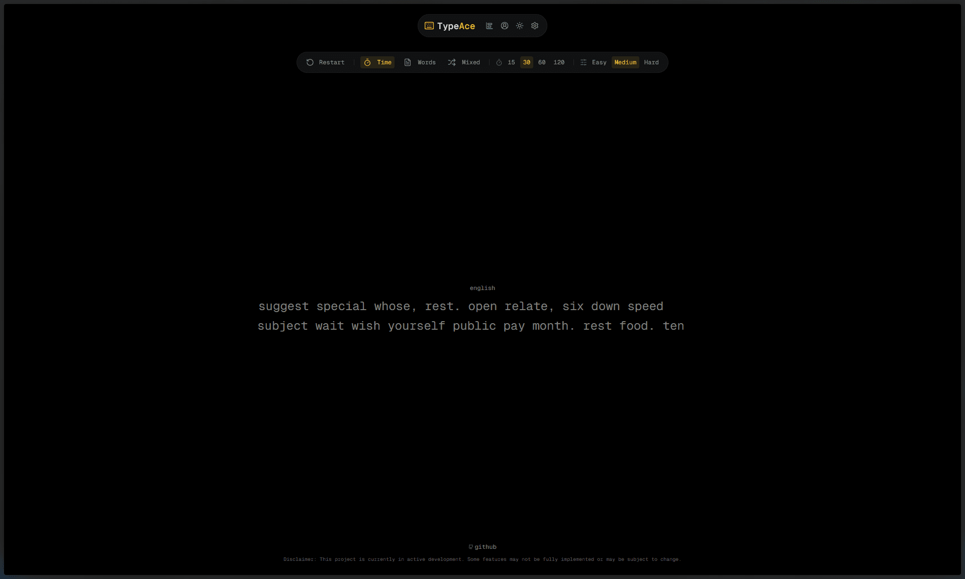 TypeAce - Typing Speed Master screenshot
